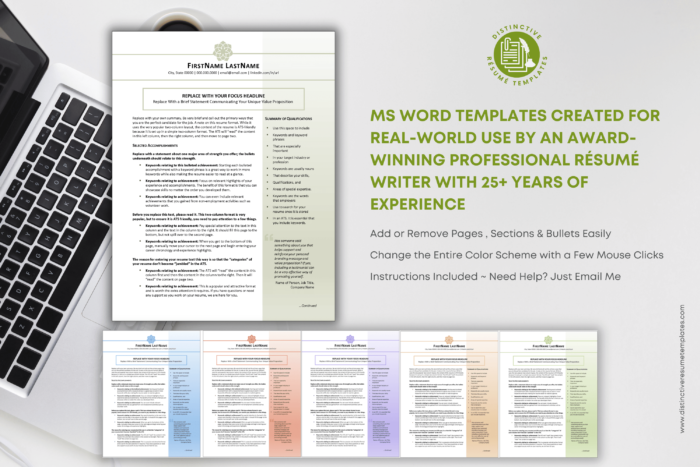 combination resume template 3