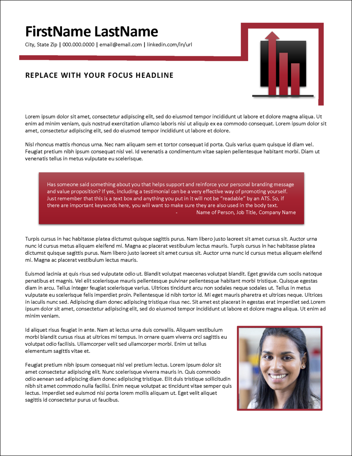 Attention-Getting Sales Resume Template