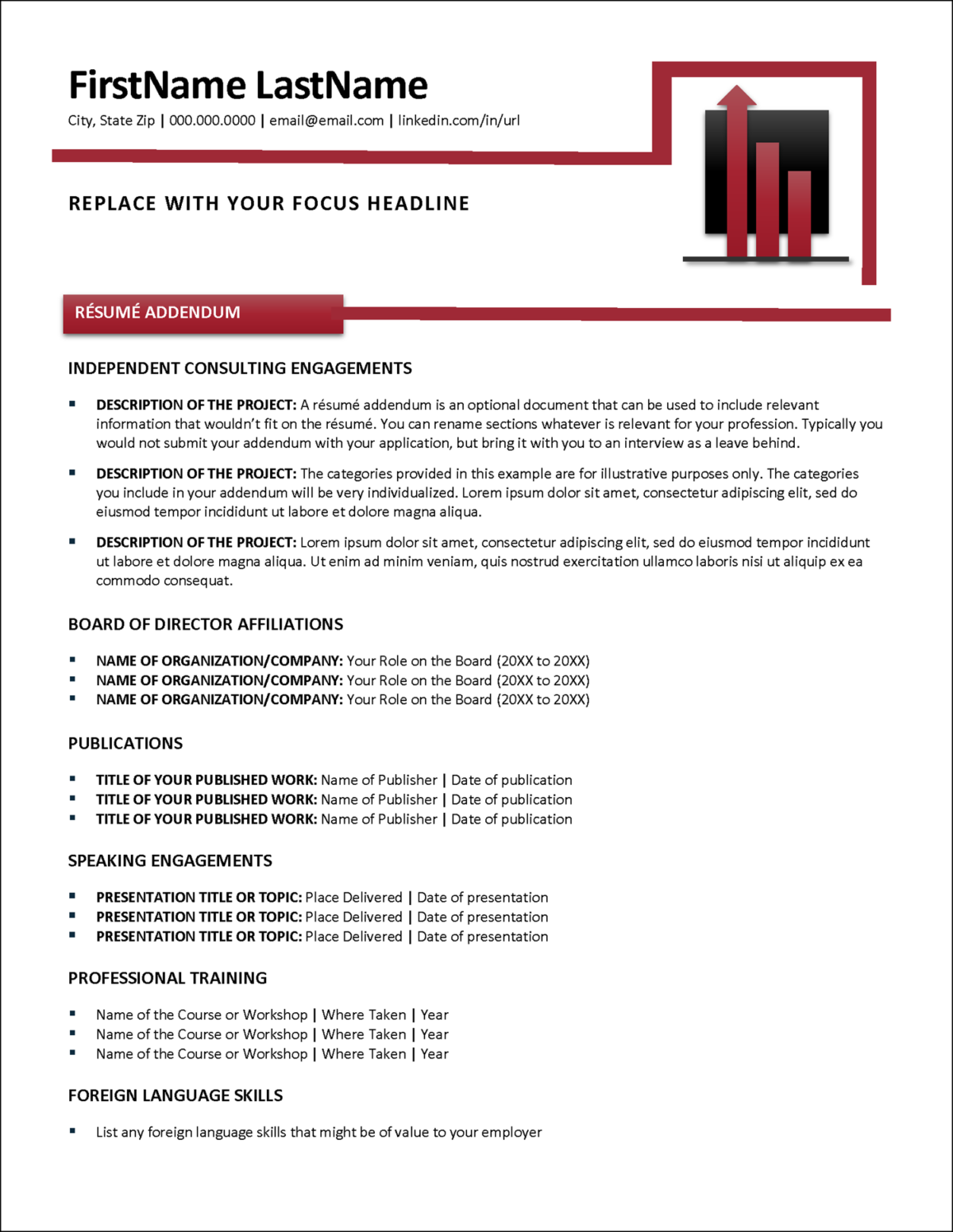 AttentionGetting Sales Resume Template