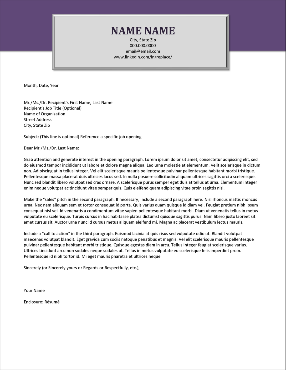 Downloadable C Suite Resume Template for Microsoft Word Downloadable C Suite Resume Template for Microsoft Word