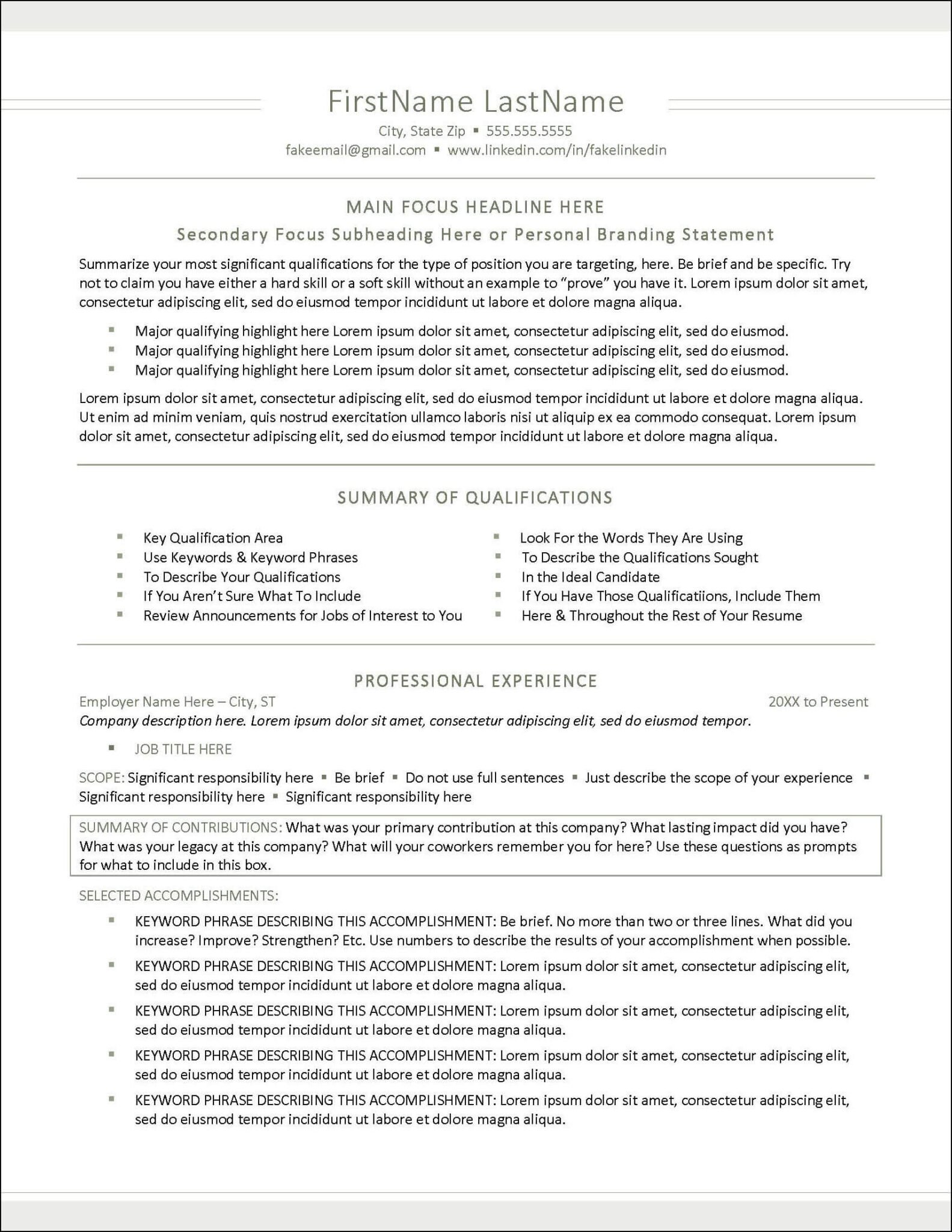 Downloadable Clean Resume Template - Clarity Clean Resume Page 1 1583x2048
