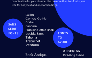 Expert Recommended Best Fonts for Your Resume