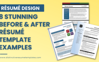 Resume Design 8 Stunning Resume Template Examples