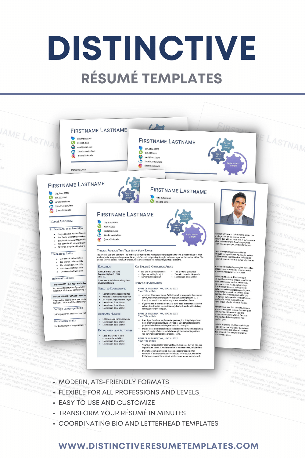 Talent Rising First Job Resume Templates for Word