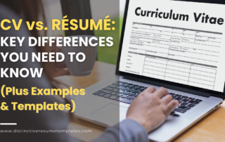 CV vs. Resume Key Differences