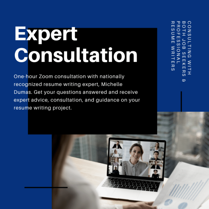 Expert Consultation with Michelle Dumas