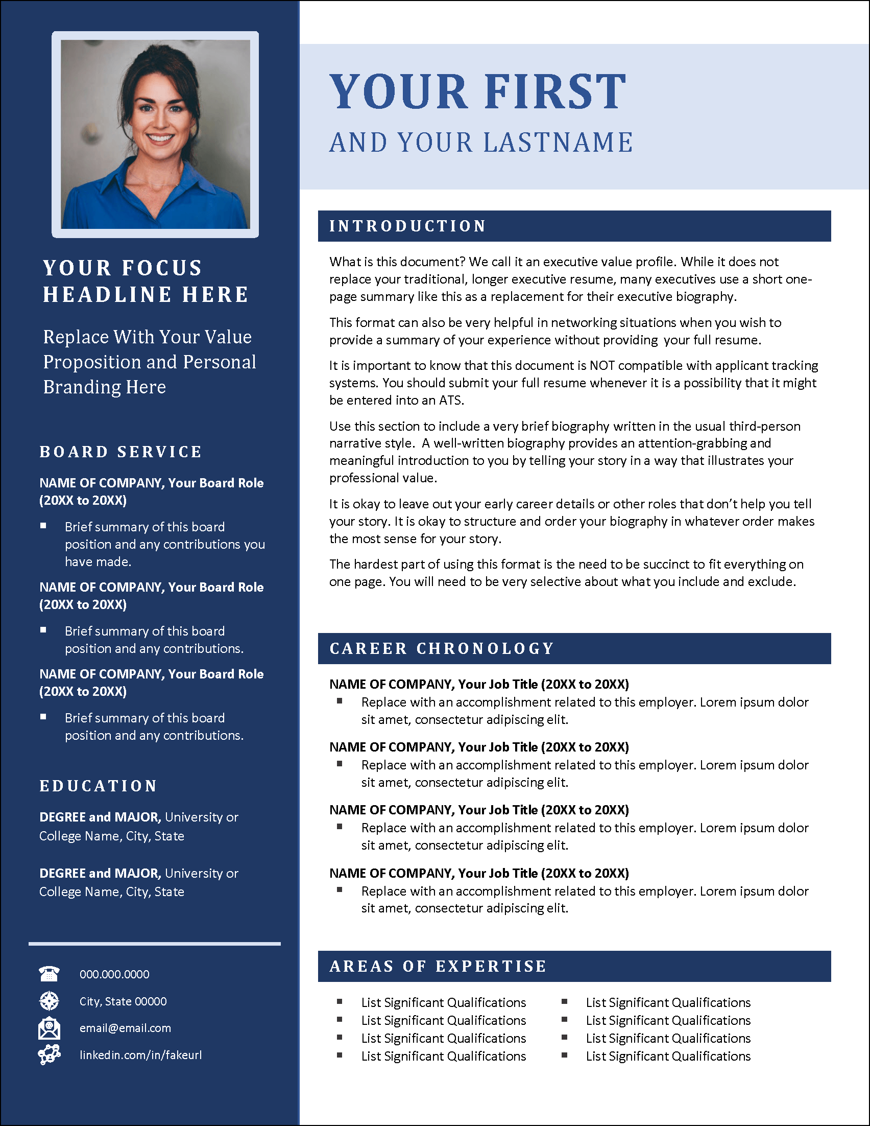 Traditional Ventures Executive Profile