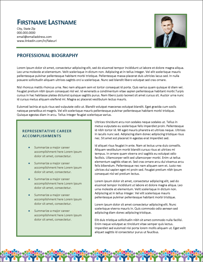 Custom-Designed Human Resources Resume Template for Word