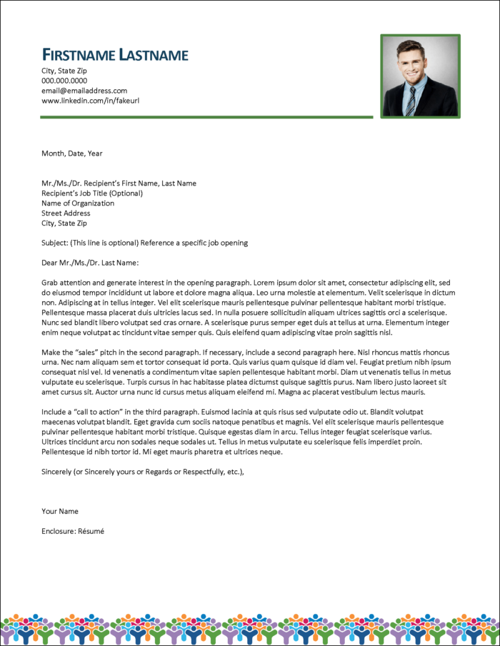 Human Resources Letter Template
