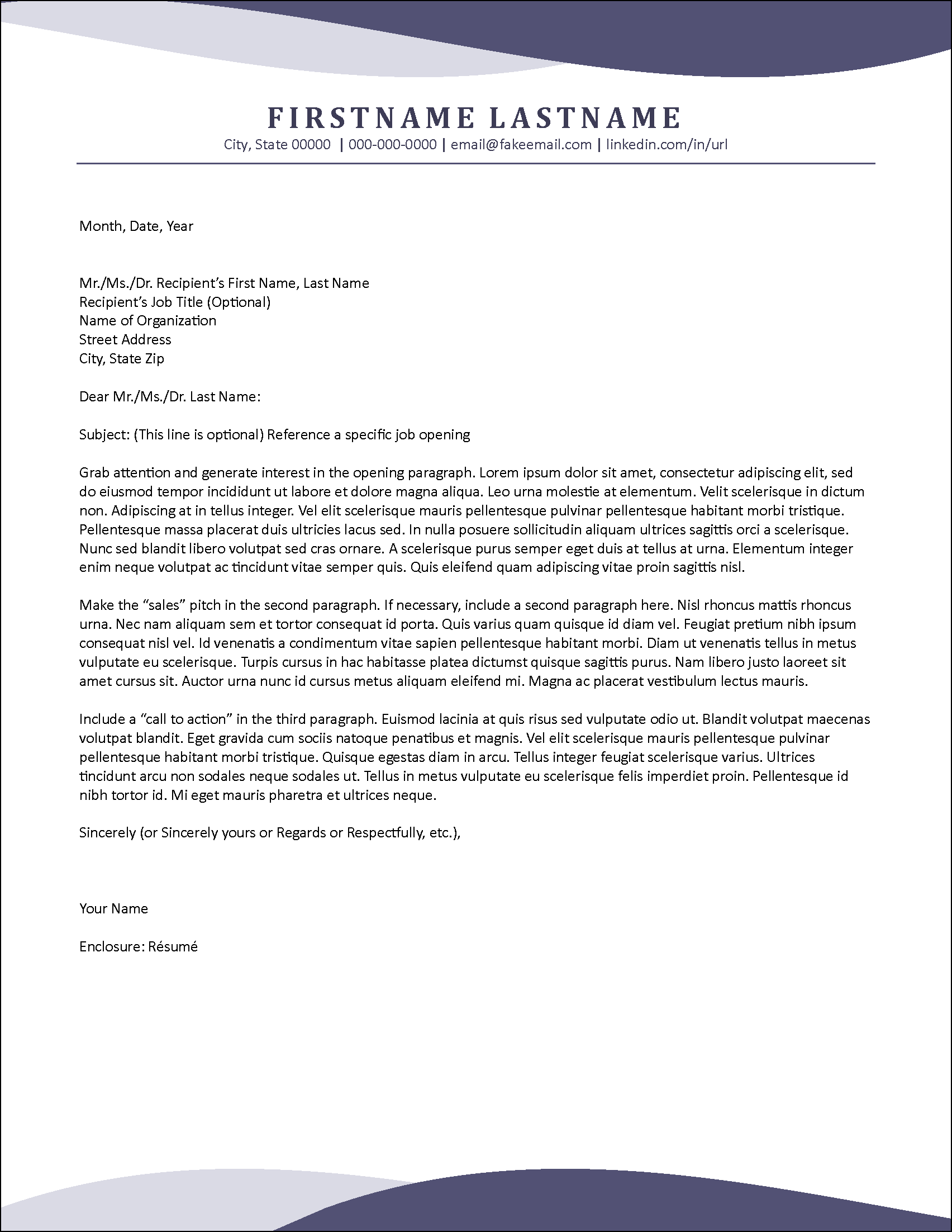 Career Pathways Cover Letter