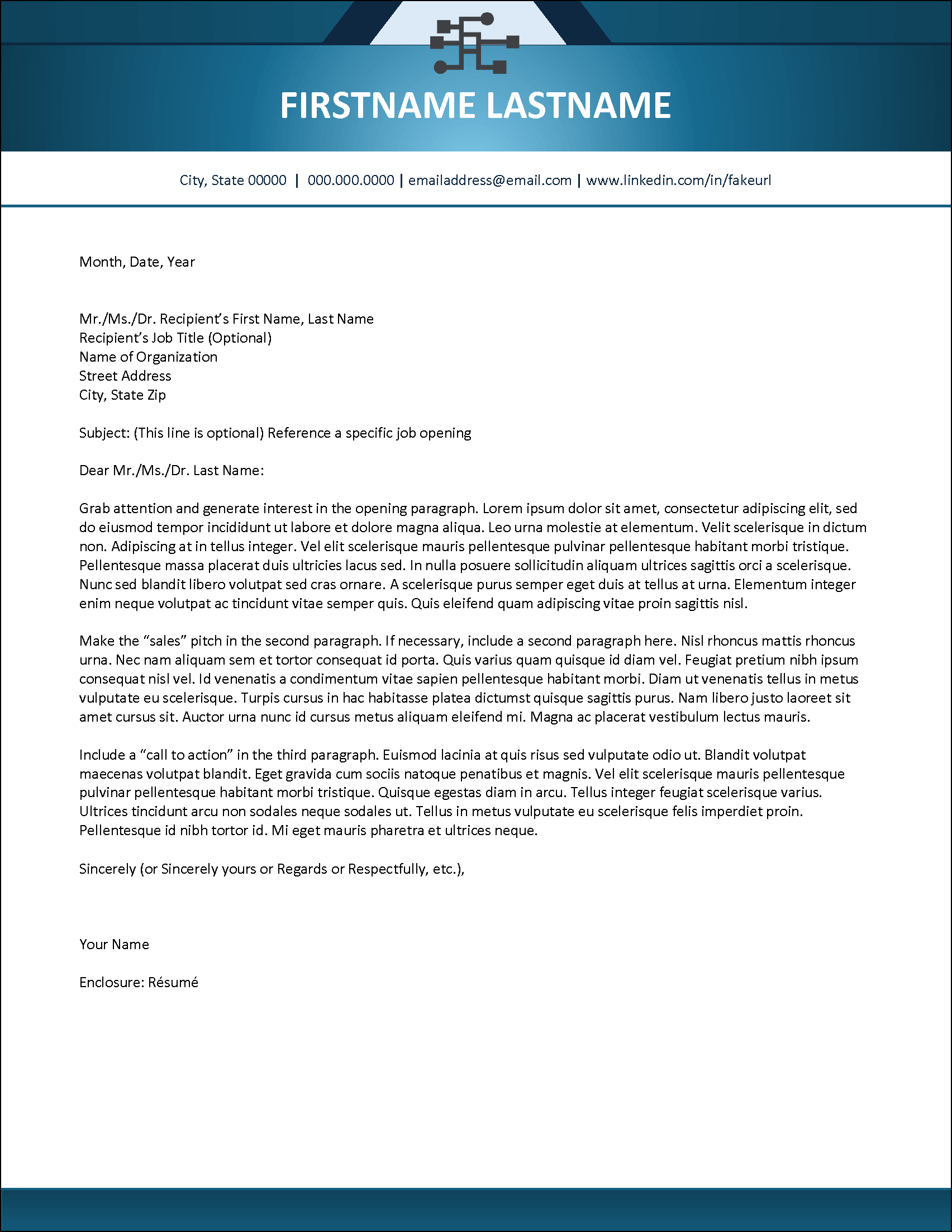 Devops Cover Letter Template