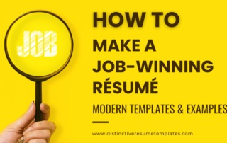 How To Make a Resume Blog Header