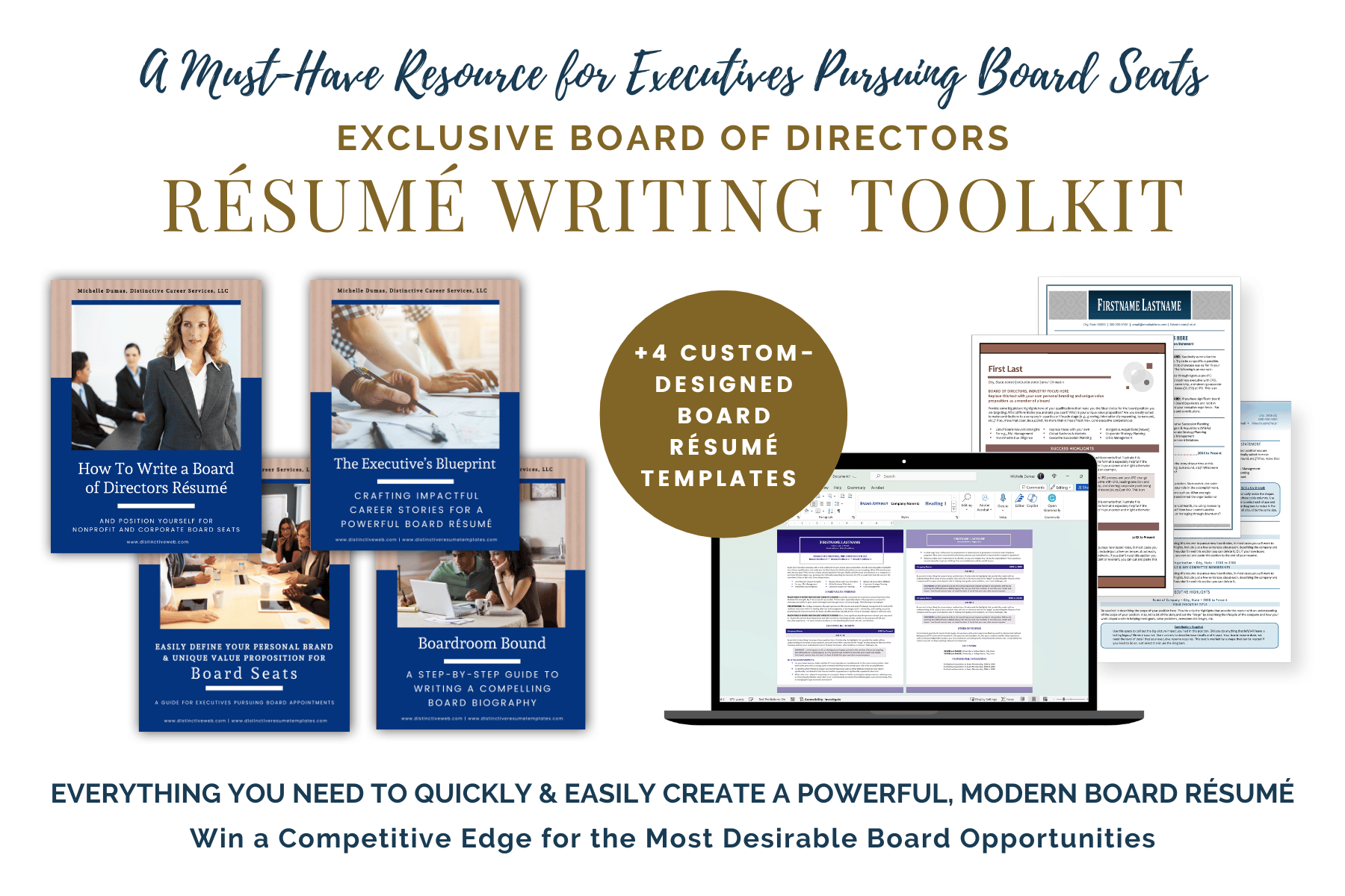 Board Resume Writing Toolkit Product