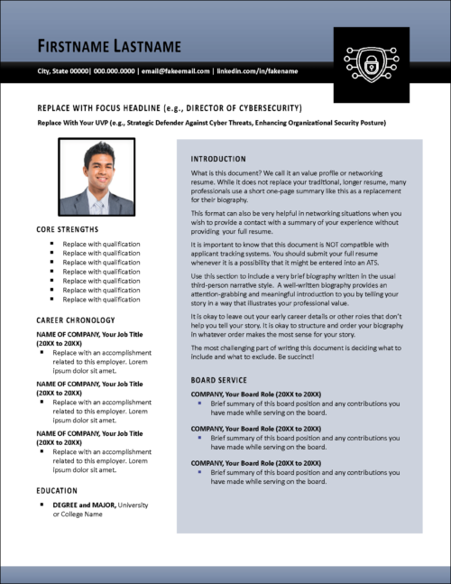 SecureForce Networking Resume