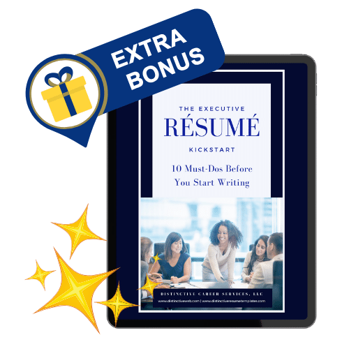 Executive Resume Kickstart Bonus