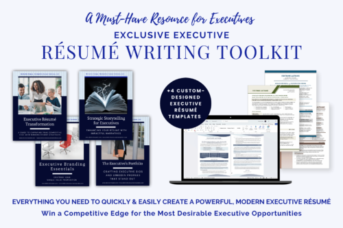 Executive Resume Writing Toolkit Download