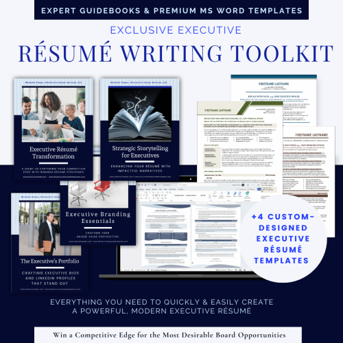 Square Executive Resume Writing Toolkit