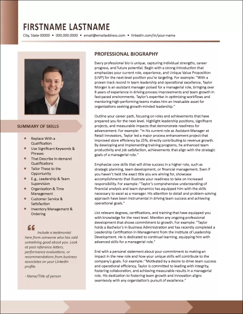 Next Level Biography