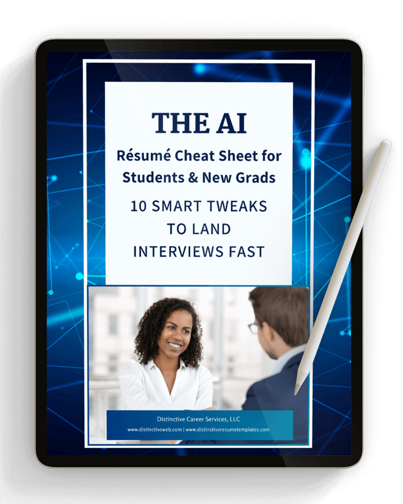 AI Resume Cheat Sheet for Students opt AI Resume Cheat Sheet for Students opt