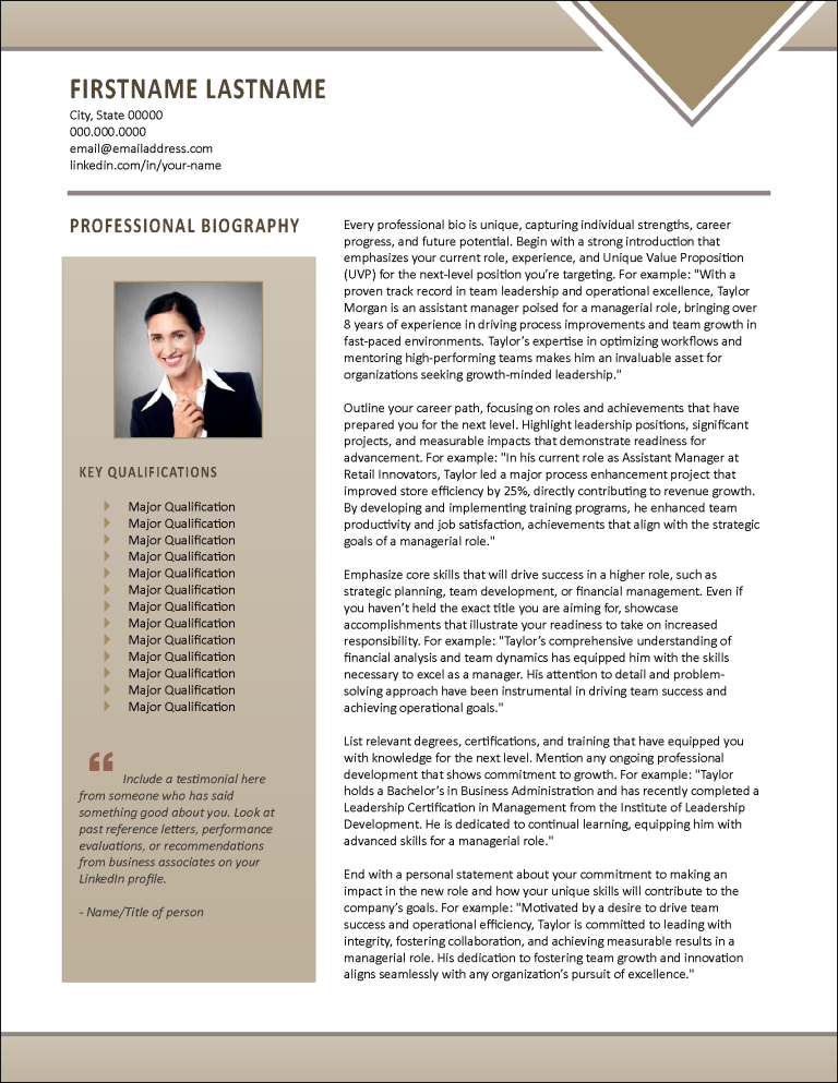 ProductPro Biography