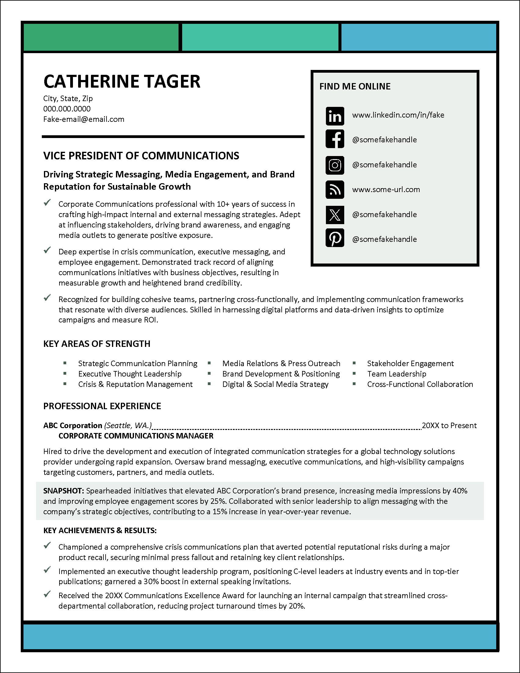resume to elevate your career after redesign