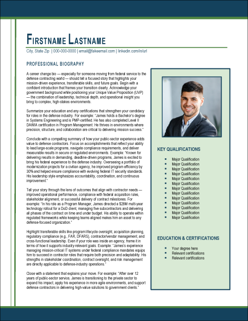 Defense Edge Professional Bio