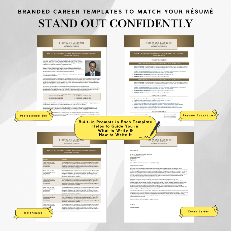 Fed to Private Branded Matching Templates 3