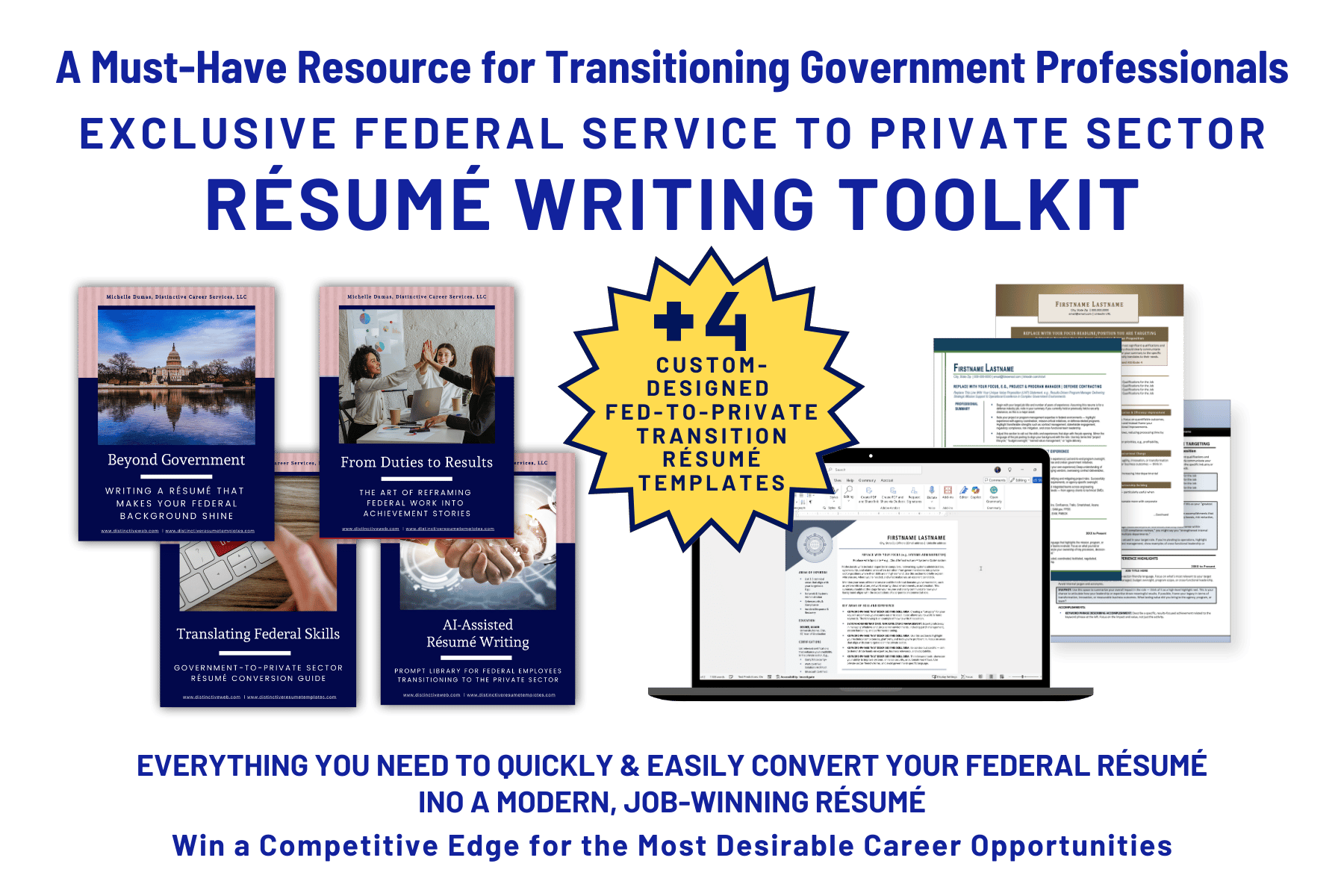 Fed to Private Sector Resume Writing Toolkit transparent Fed to Private Sector Resume Writing Toolkit transparent