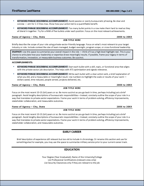 FedFwd Resume Page 2