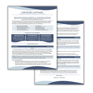 Home Page Resume Templates 02