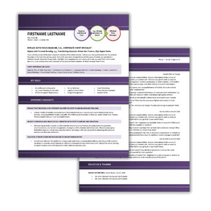 Home Page Resume Templates 03