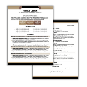 Home Page Resume Templates 05