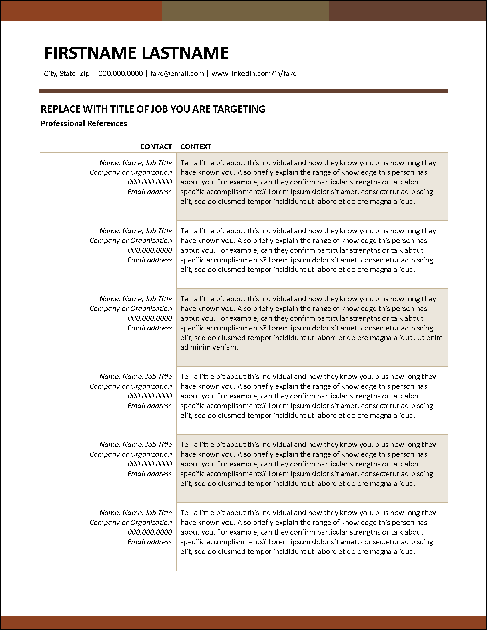 TechTalent References