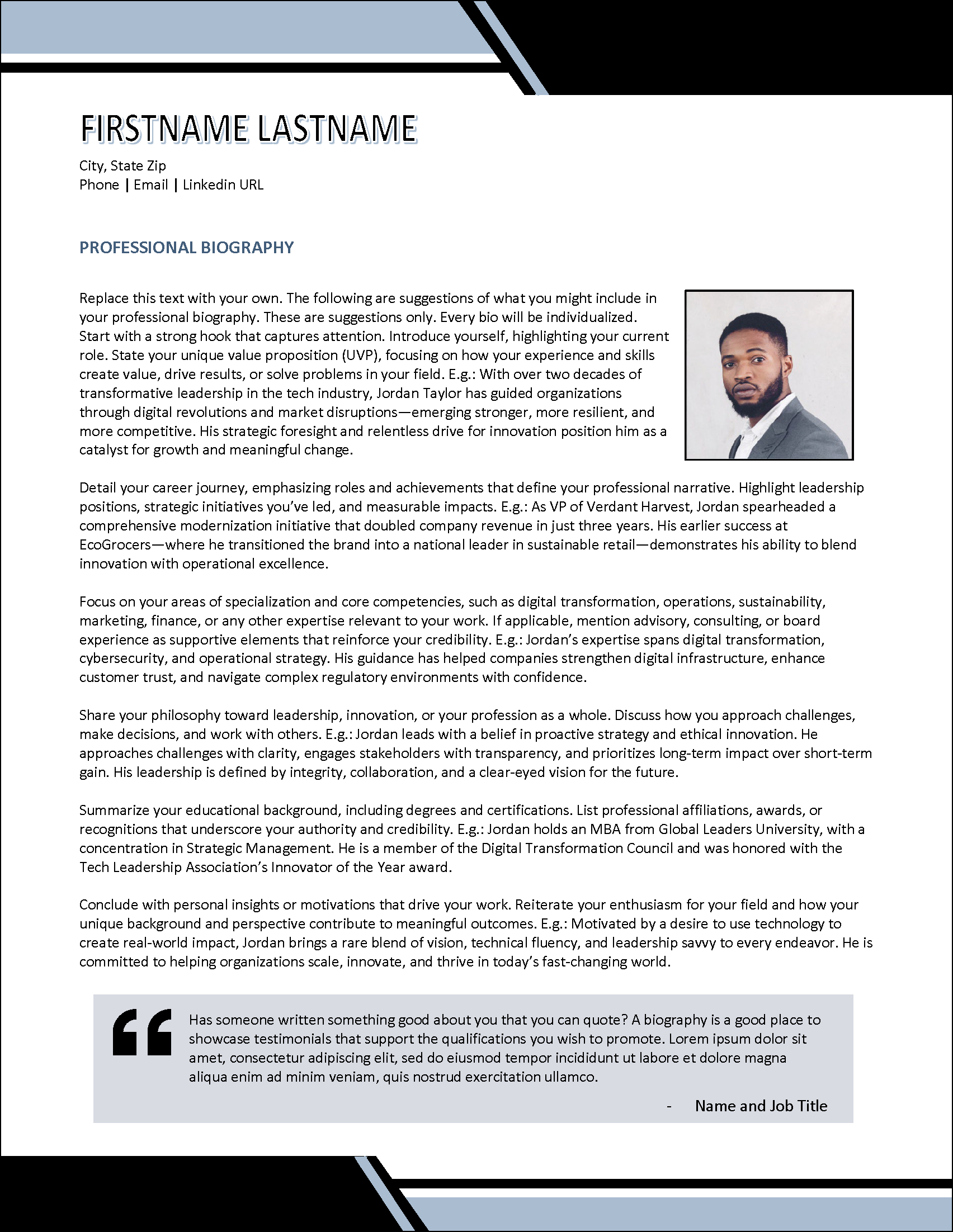 Confidence Catalyst Biography