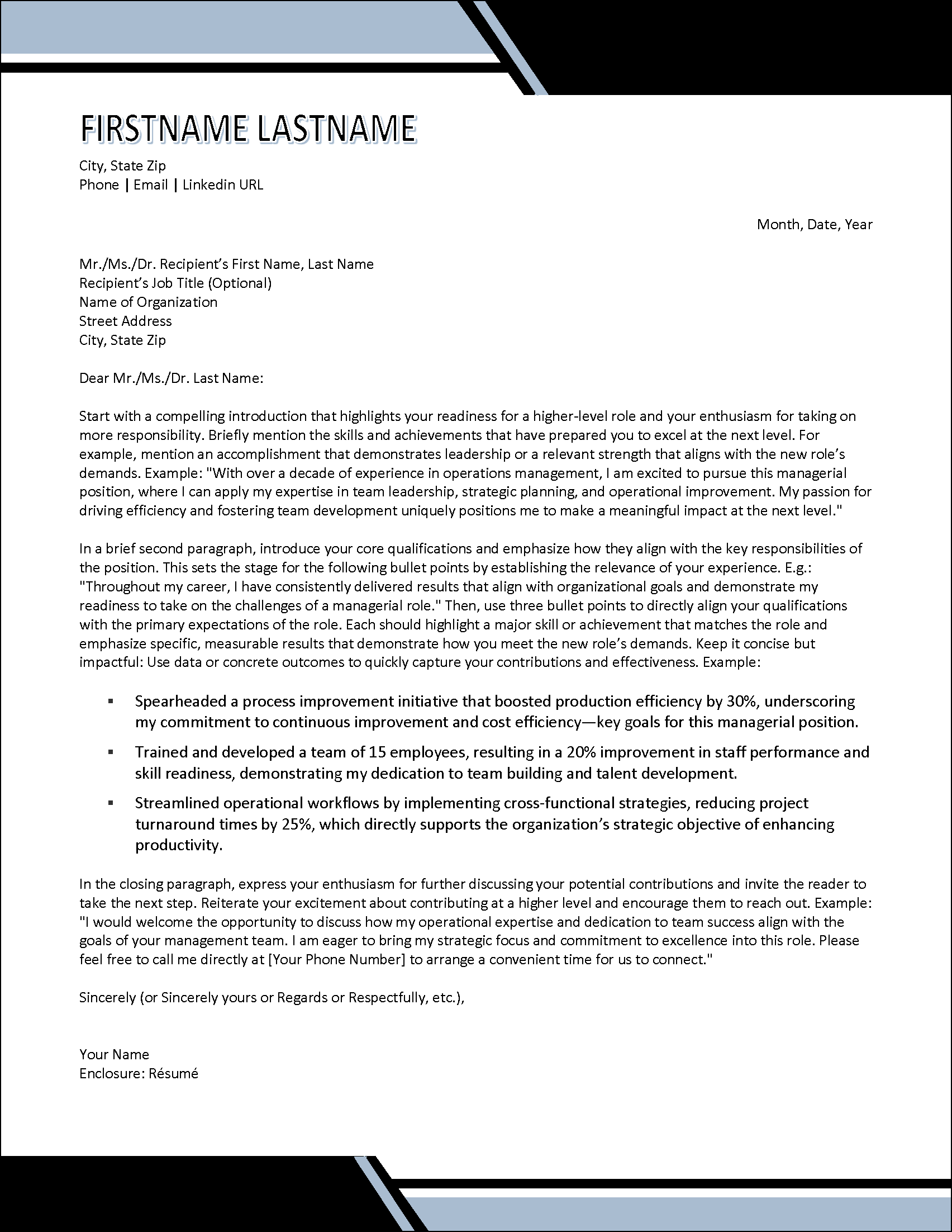 Confidence Catalyst Cover Letter