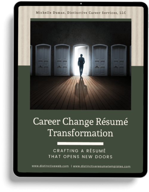 Career Change Resume 1
