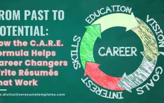 The CARE Formula for Career Change Resumes blog header