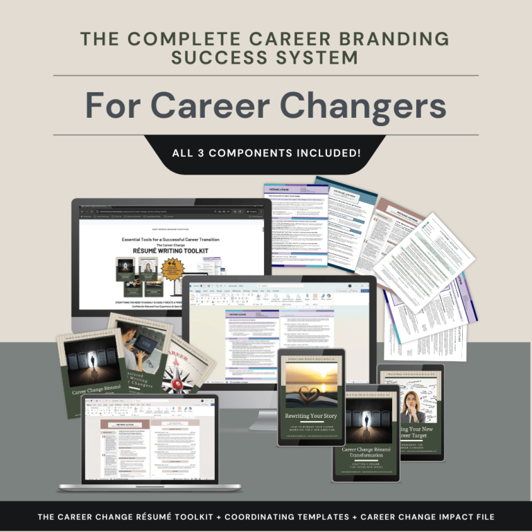 Complete Career Change Career Branding System