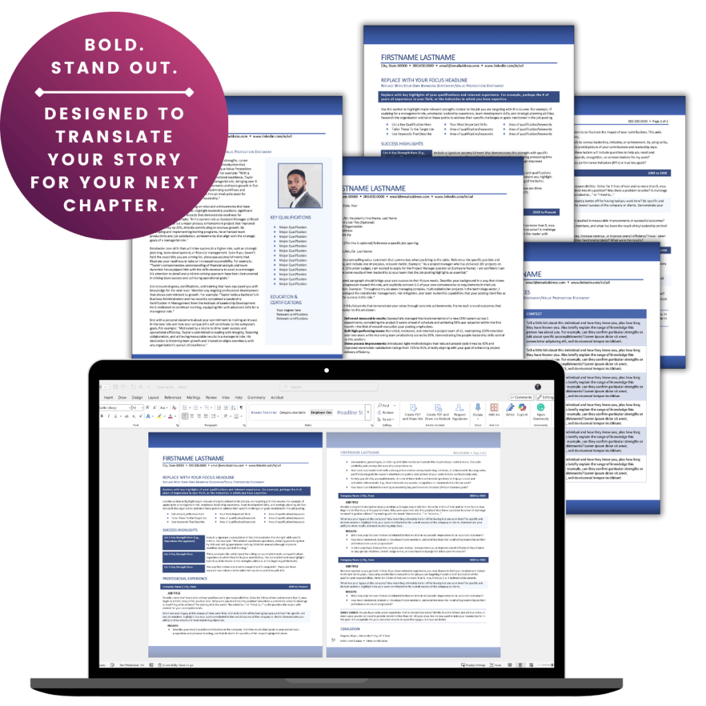 Job Application Traction Bundle of Career Templates 3