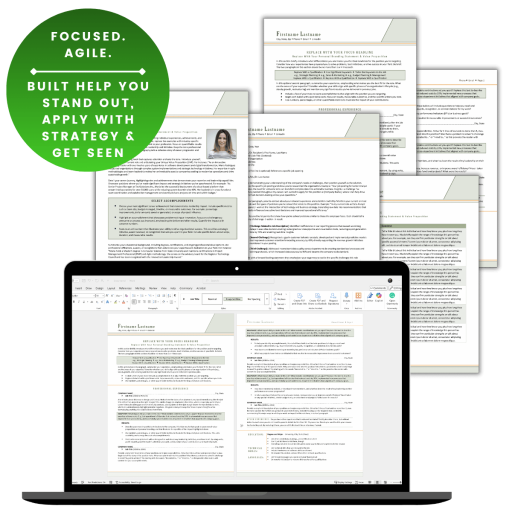 Job Application Traction Bundle of Career Templates2