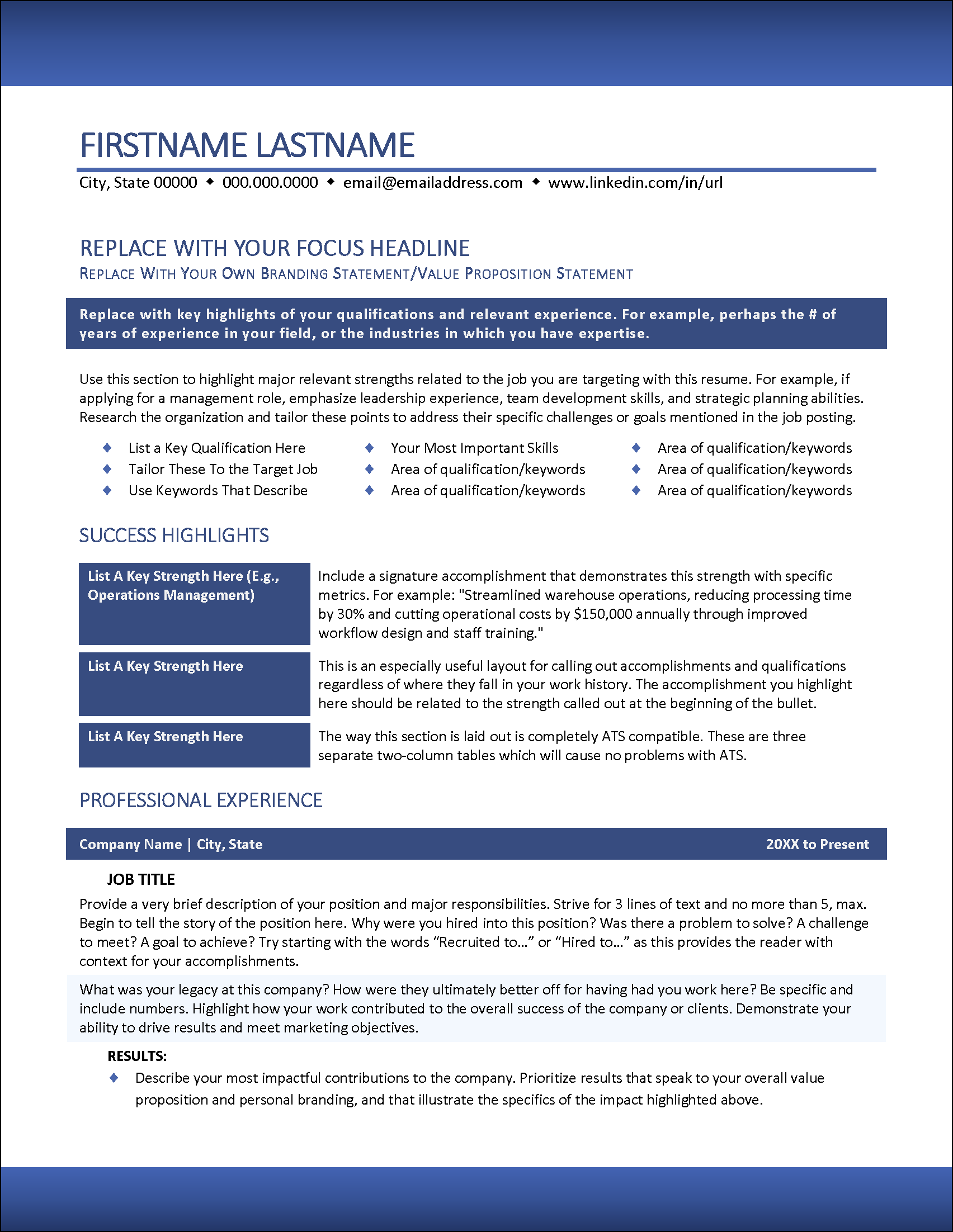 Smart Hire Resume Page 1